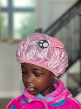 Load image into Gallery viewer, Kids shower cap ( pink)