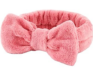 Fashionable Reusable Makeup Headband (Bubble Gum Pink) (Hot pink )