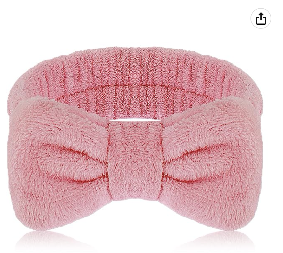 Fashionable Reusable Makeup Headband ( Pastel Pink )