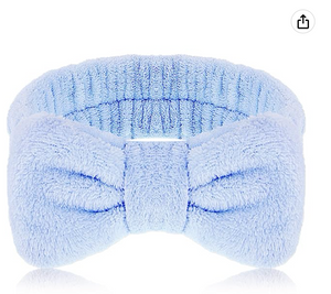 Fashionable Reusable Makeup Headband ( Baby Blue)