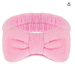 Fashionable Reusable Makeup Headband ( Baby pink ) (light Pink)
