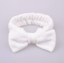 Load image into Gallery viewer, Fashionable Reusable Makeup Headband ( white)
