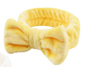 Fashionable Reusable Makeup Headband ( yellow)