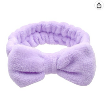 Load image into Gallery viewer, Fashionable Reusable Makeup Headband ( purple)
